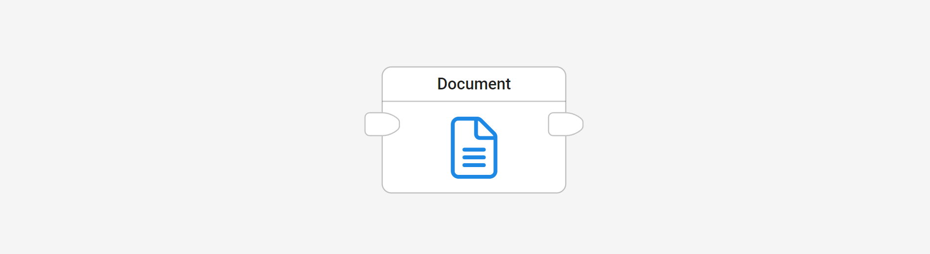 Create Document block in flow editor