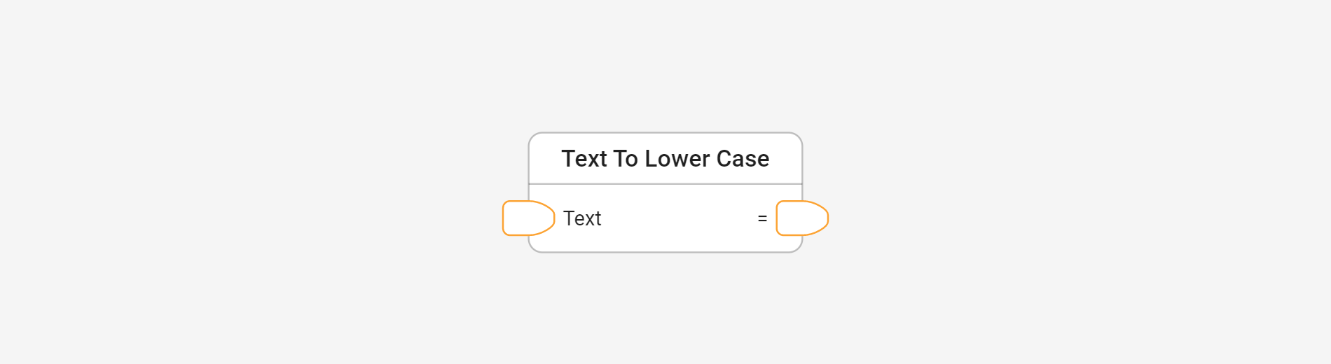 Convert a text to lowercase in Centrldesk